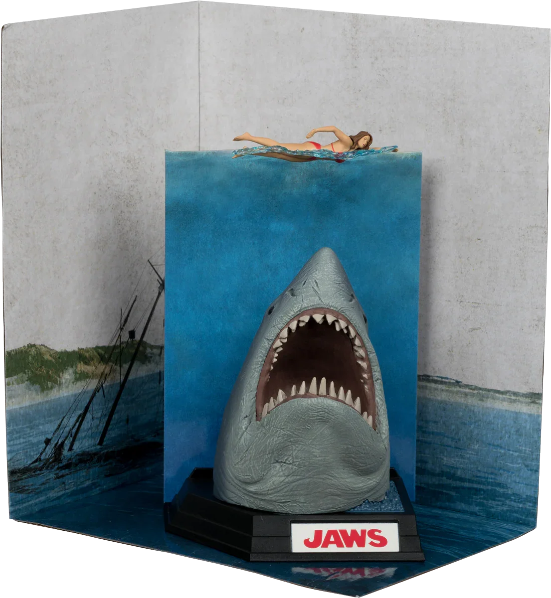 MCF14083 Movie Maniacs - Jaws 6" Figure - McFarlane Toys - Titan Pop Culture