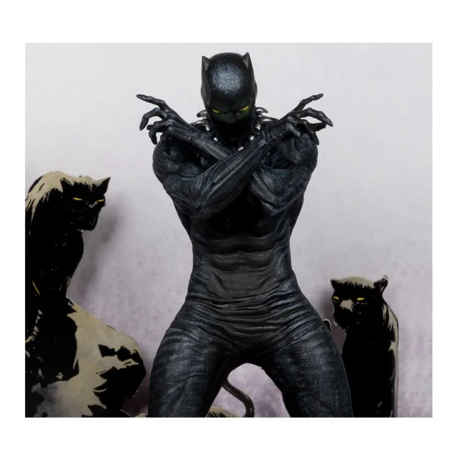 MCF14776 Marvel - Black Panther "Marvel Knights #4" 1:10 Scale Posed Figure - McFarlane Toys - Titan Pop Culture