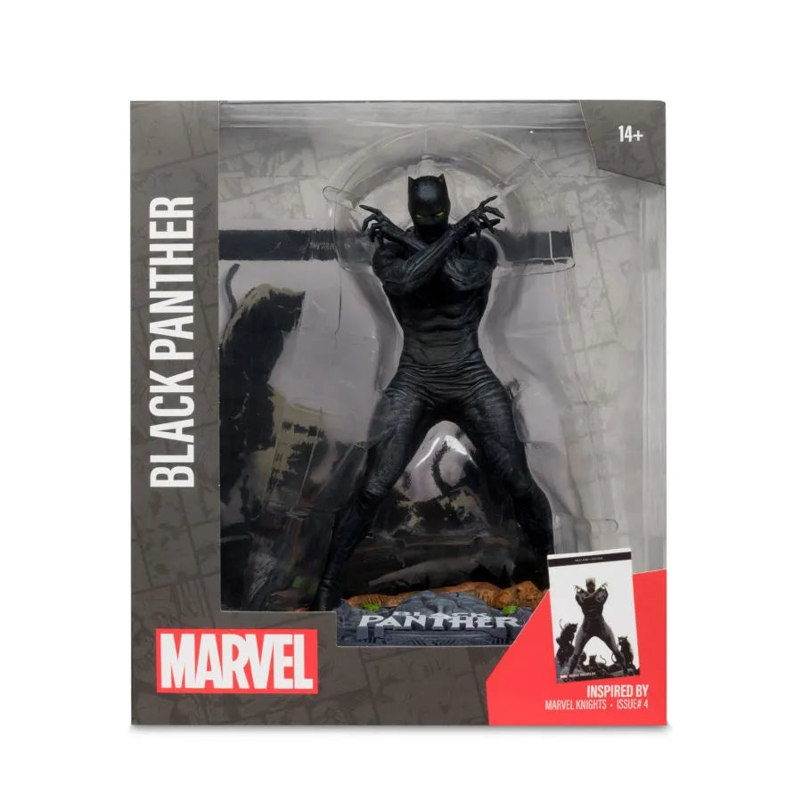 MCF14776 Marvel - Black Panther "Marvel Knights #4" 1:10 Scale Posed Figure - McFarlane Toys - Titan Pop Culture