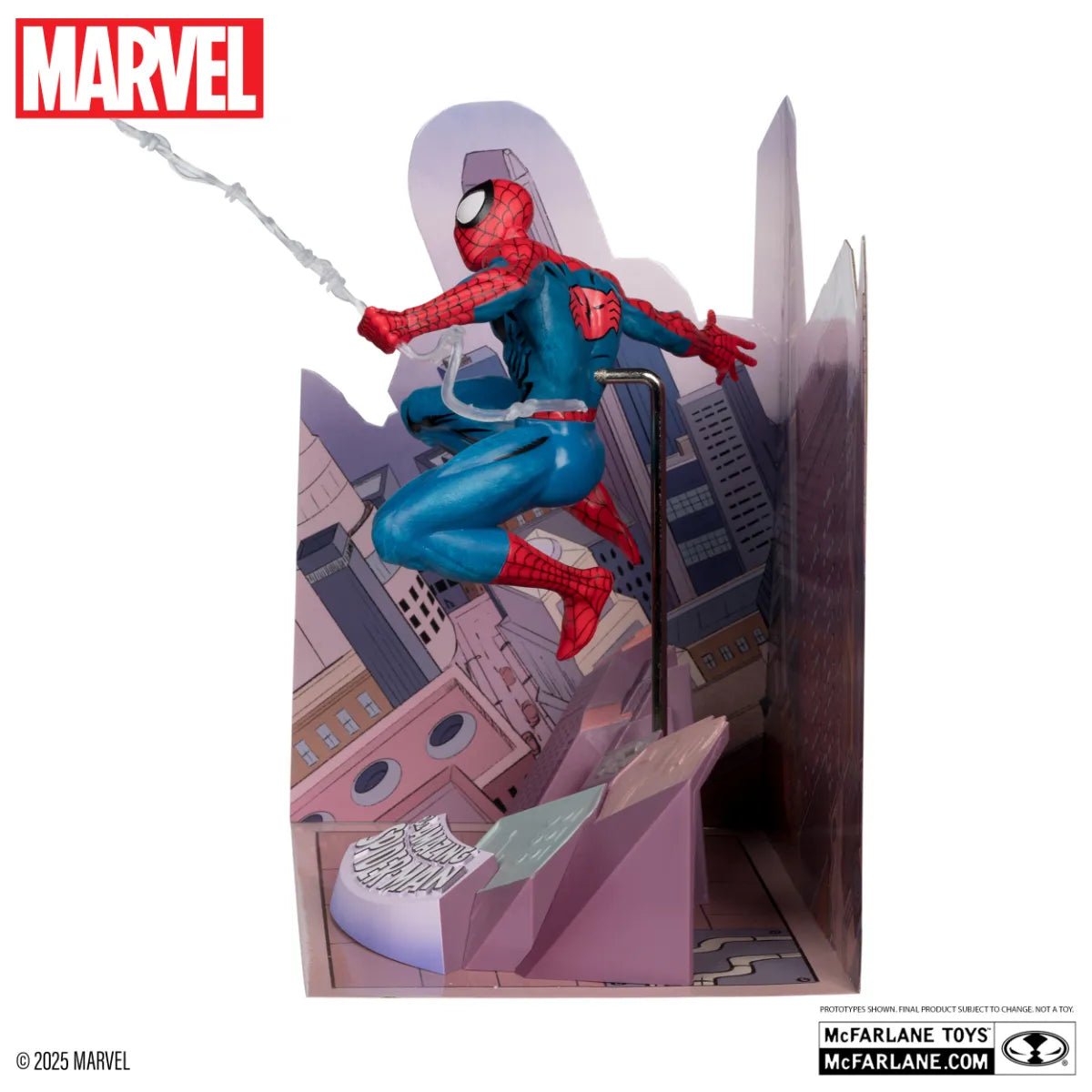 MCF14803 Marvel - Spider-Man "The Amazing Spider-Man #1" 1:10 Scale Posed Figure - McFarlane Toys - Titan Pop Culture