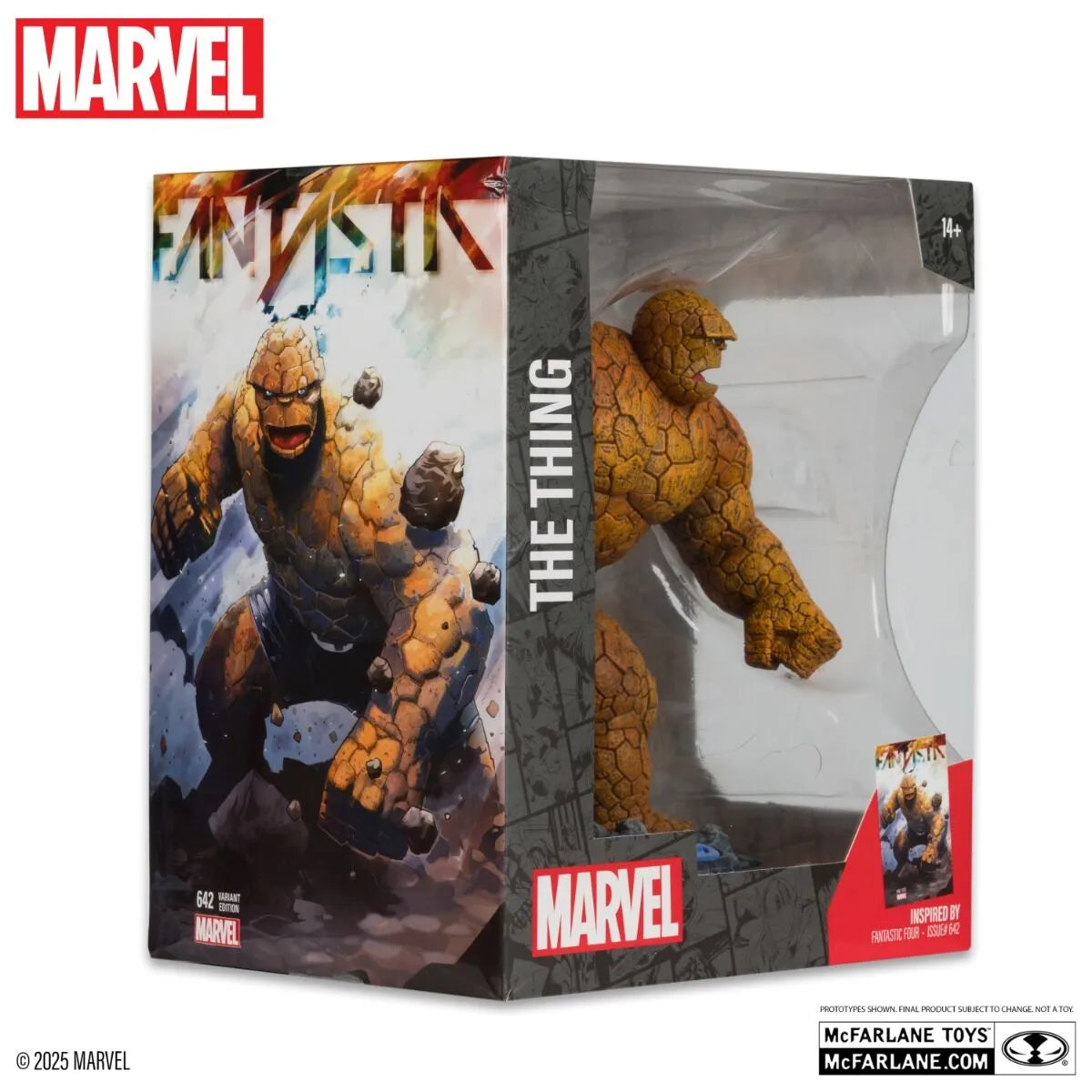 MCF14811 Marvel - The Thing "Fantastic Four #642" 1:10 Scale Posed Figure - McFarlane Toys - Titan Pop Culture