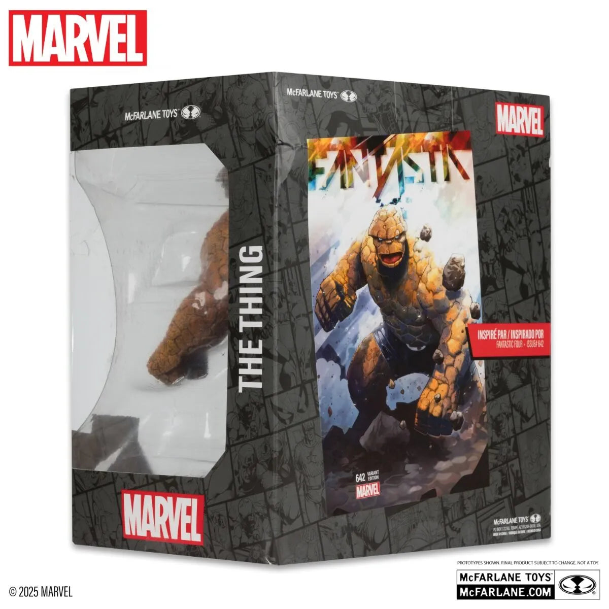 MCF14811 Marvel - The Thing "Fantastic Four #642" 1:10 Scale Posed Figure - McFarlane Toys - Titan Pop Culture