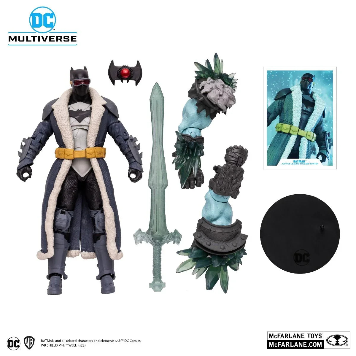 DC: Endless Winter - Figura de Batman de 7"