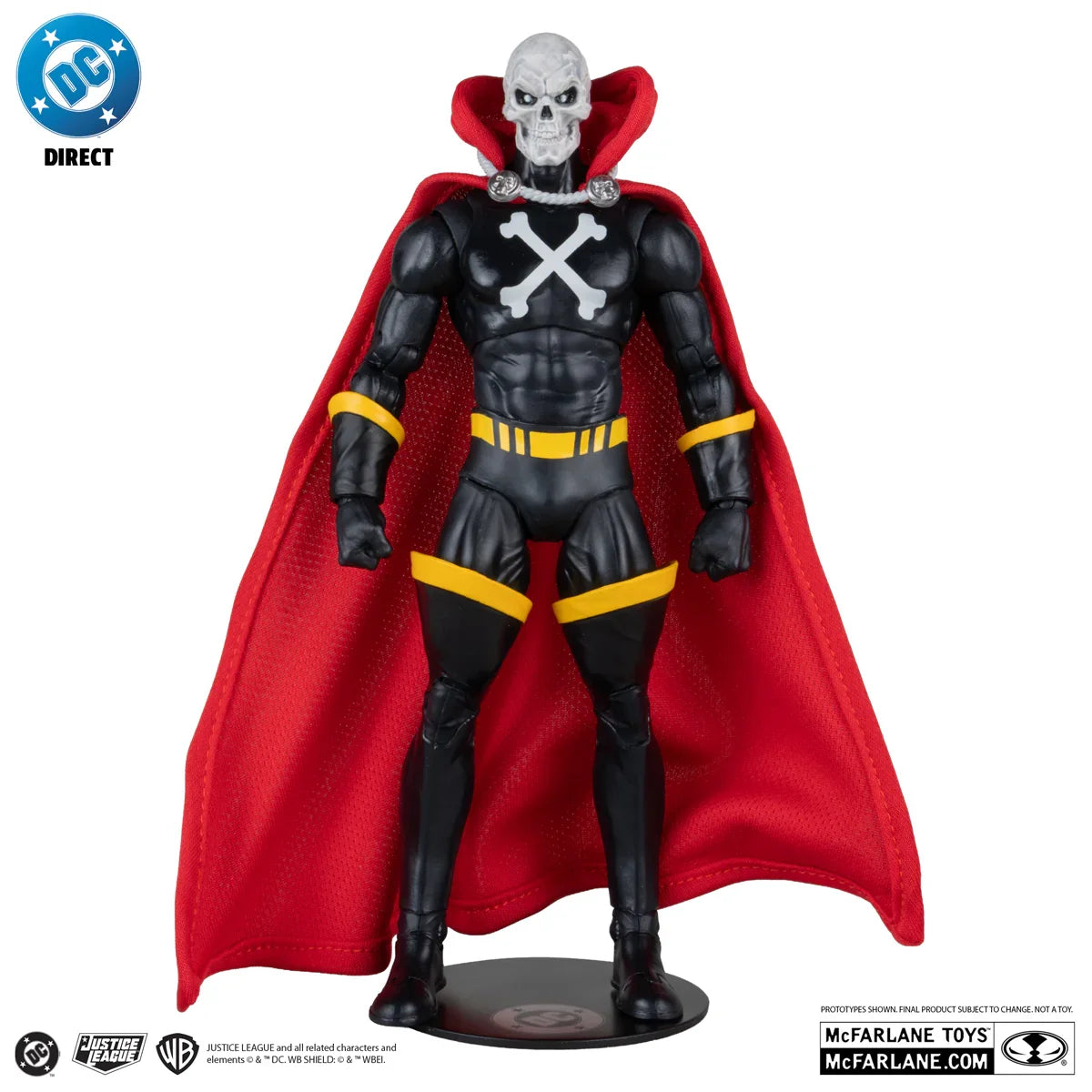 DC - Mr. Bones (Infinity Inc #16) Gold Label 7" Action Figure