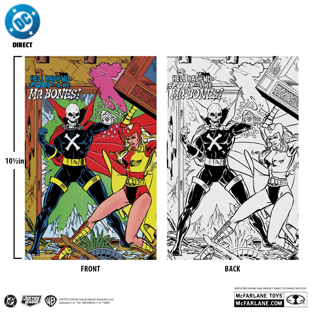 DC - Mr. Bones (Infinity Inc #16) Gold Label 7" Action Figure