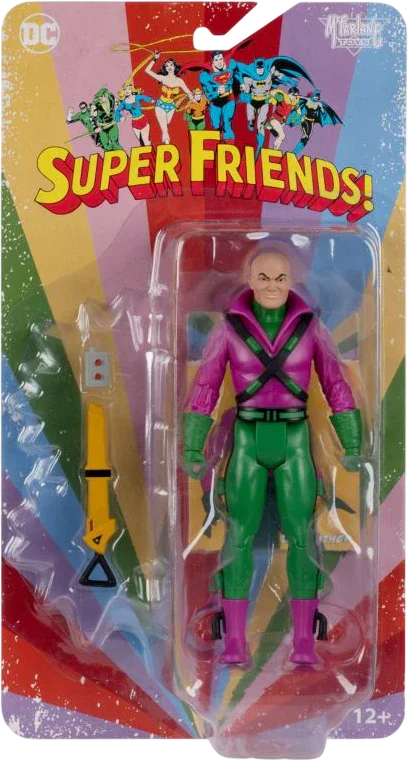 DC Comics - Super Friends Lex Luthor 6" Retro Figure