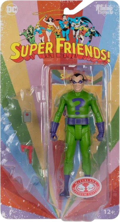 DC Super Friends - Riddler (Chase) 6" Retro Figure