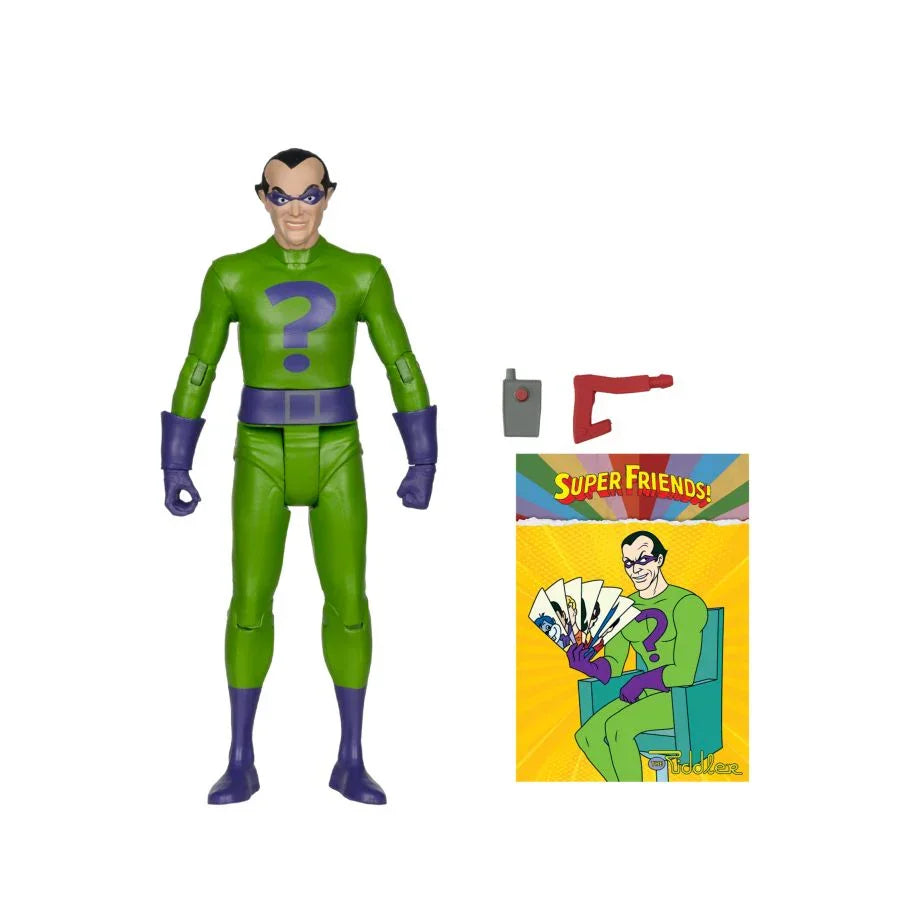 DC Super Friends - Riddler (Chase) 6" Retro Figure