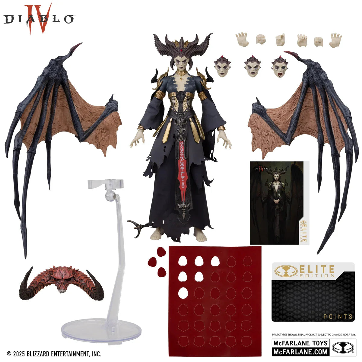Diablo IV - Lilith Elite Edition 7" Action Figure