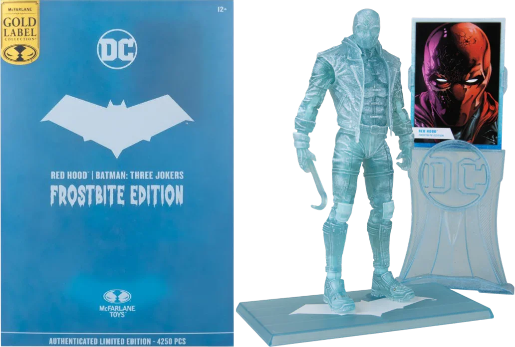 MCF17218 DC Multiverse - Red Hood (Three Jokers) Frostbite Edition Gold Label 7" Figure - McFarlane Toys - Titan Pop Culture