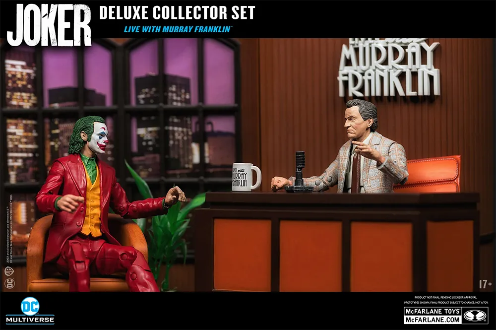 MCF17333 The Joker - Live with Murray Franklin 7" Deluxe Figure - McFarlane Toys - Titan Pop Culture