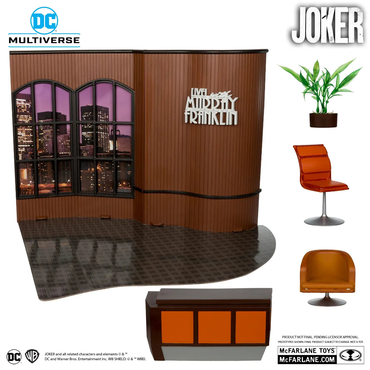 MCF17333 The Joker - Live with Murray Franklin 7" Deluxe Figure - McFarlane Toys - Titan Pop Culture
