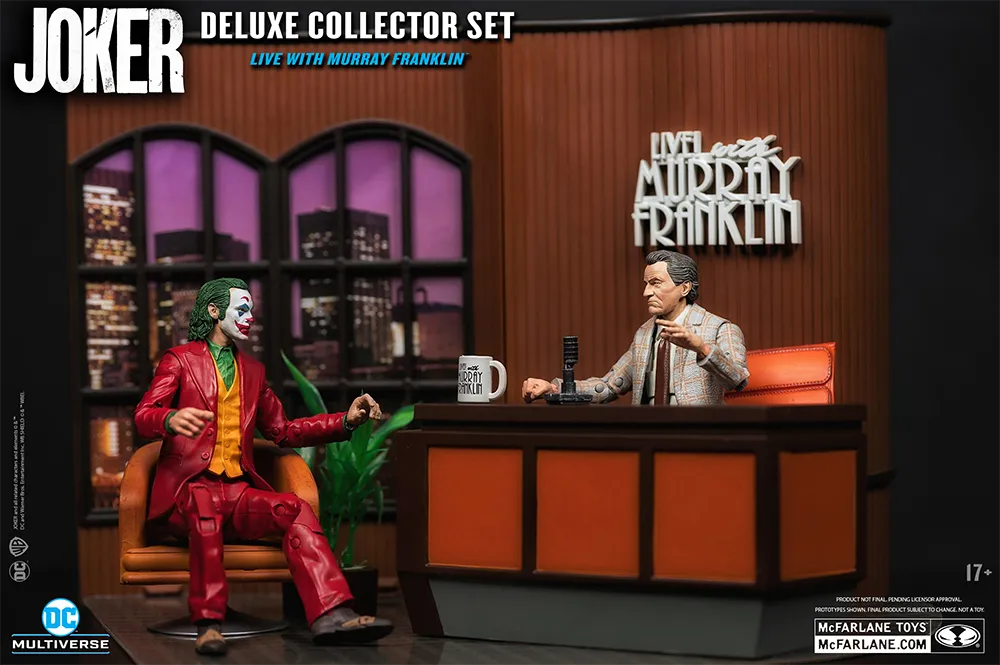 MCF17333 The Joker - Live with Murray Franklin 7" Deluxe Figure - McFarlane Toys - Titan Pop Culture