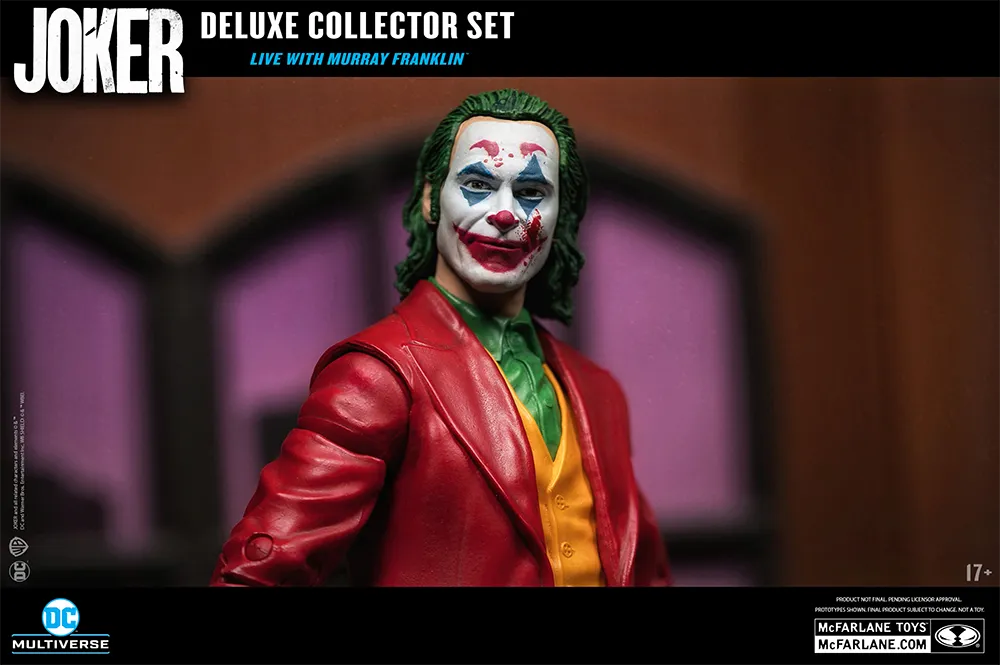 MCF17333 The Joker - Live with Murray Franklin 7" Deluxe Figure - McFarlane Toys - Titan Pop Culture