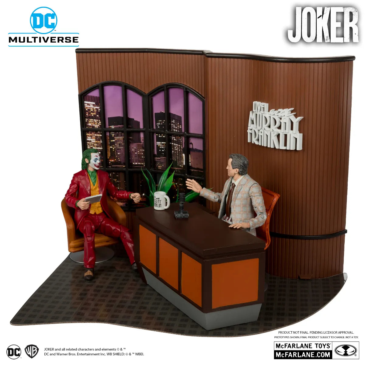 MCF17333 The Joker - Live with Murray Franklin 7" Deluxe Figure - McFarlane Toys - Titan Pop Culture