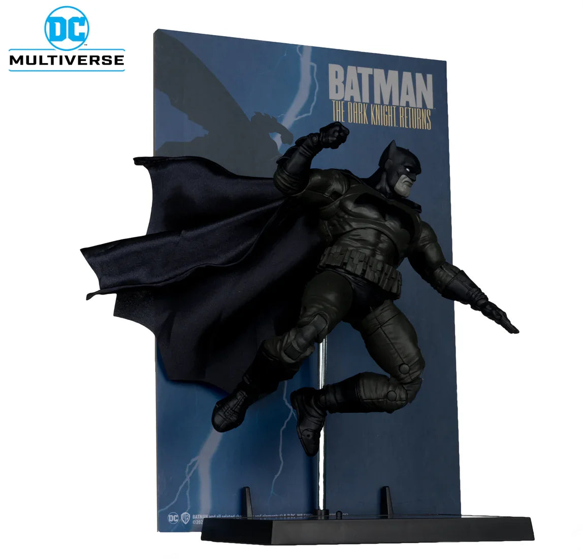 MCF17343 DC Multiverse - Cover Recreations Batman (The Dark Knight Returns) Gold Label 7" Figure - McFarlane Toys - Titan Pop Culture