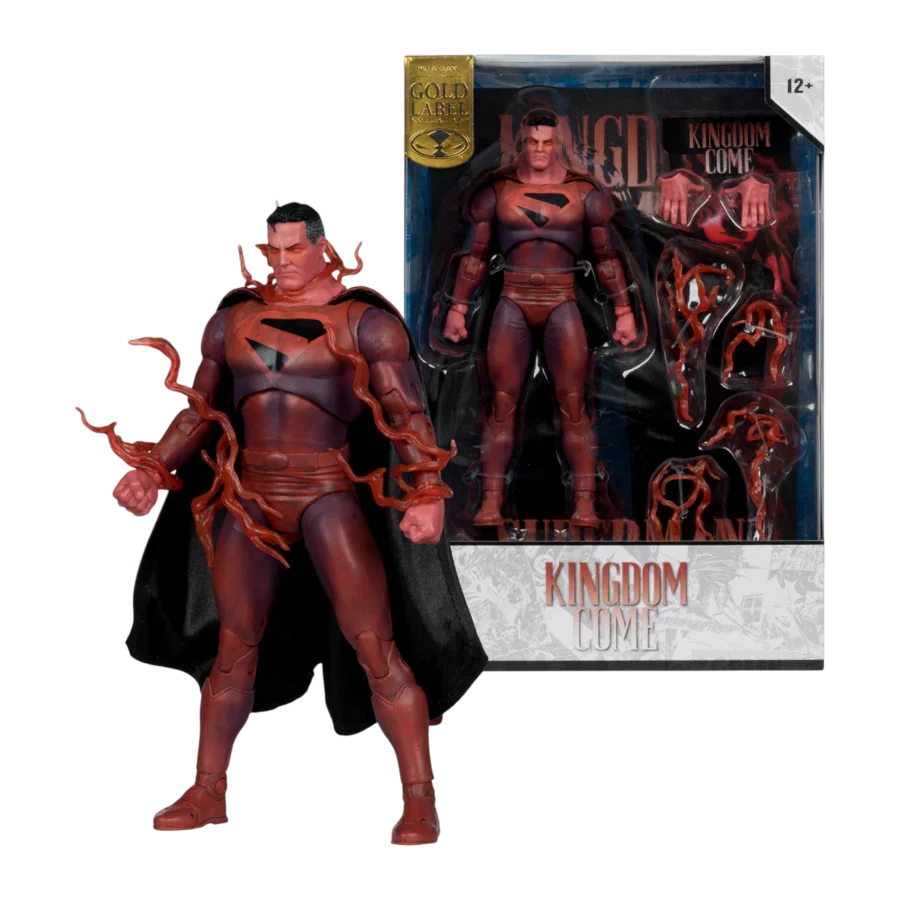 DC Multiverse - Superman Cover Recreations (Kingdom Come) (Gold Label) 7" Figure