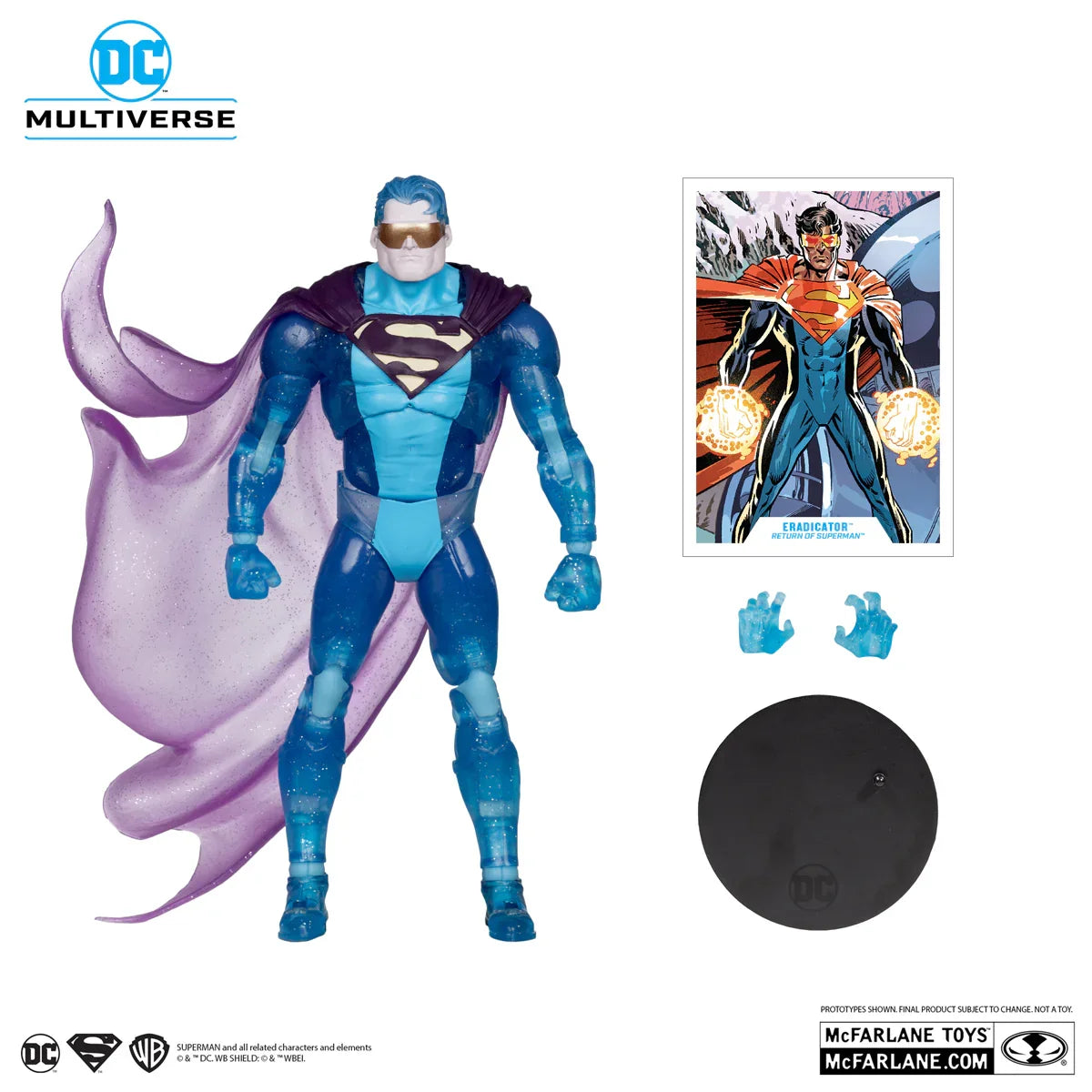 MCF17408-CHASE DC Multiverse - Eradicator "Return Of Superman" (Chase Version) 7" Figure - McFarlane Toys - Titan Pop Culture