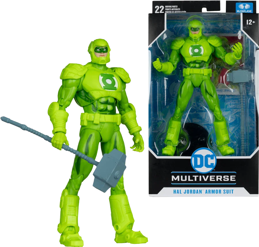 DC Multiverse - Hal Jordan Armor Suit "Return Of Superman" 7" Figure