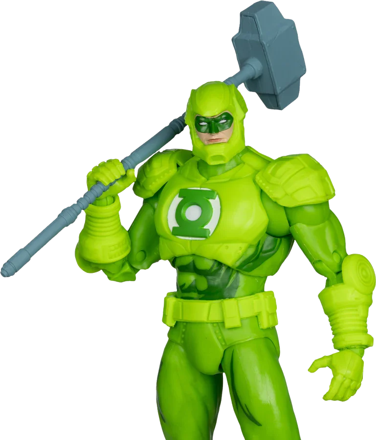 DC Multiverse - Figura de 18 cm con armadura de Hal Jordan "El regreso de Superman"