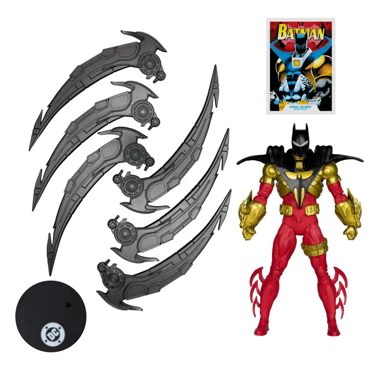 DC Multiverse - Azrael Batman (Knightquest) 7" Action Figure