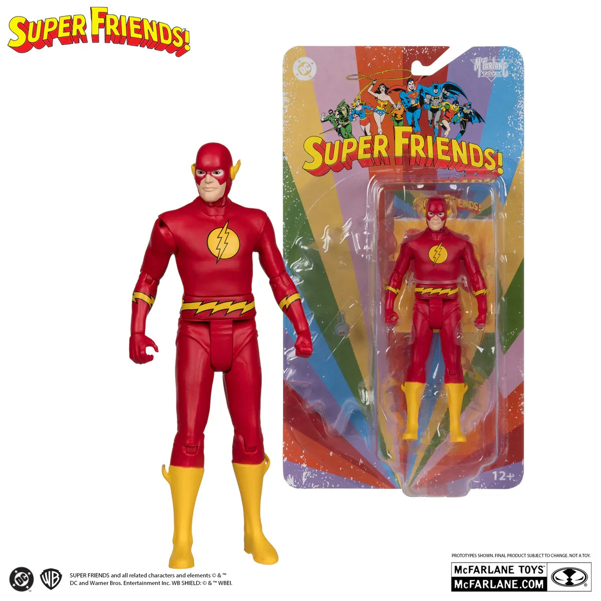 DC Comics - The Flash Super Friends Retro 6" Action Figure