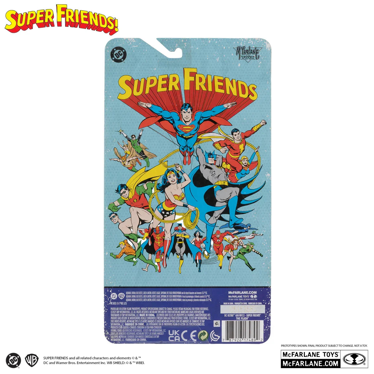 DC Comics - The Flash Super Friends Retro 6" Action Figure