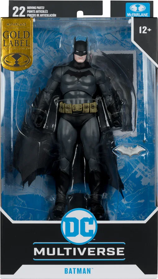 Figura de Batman "Batman: Año Uno" Gold Label de 18 cm de DC Multiverse