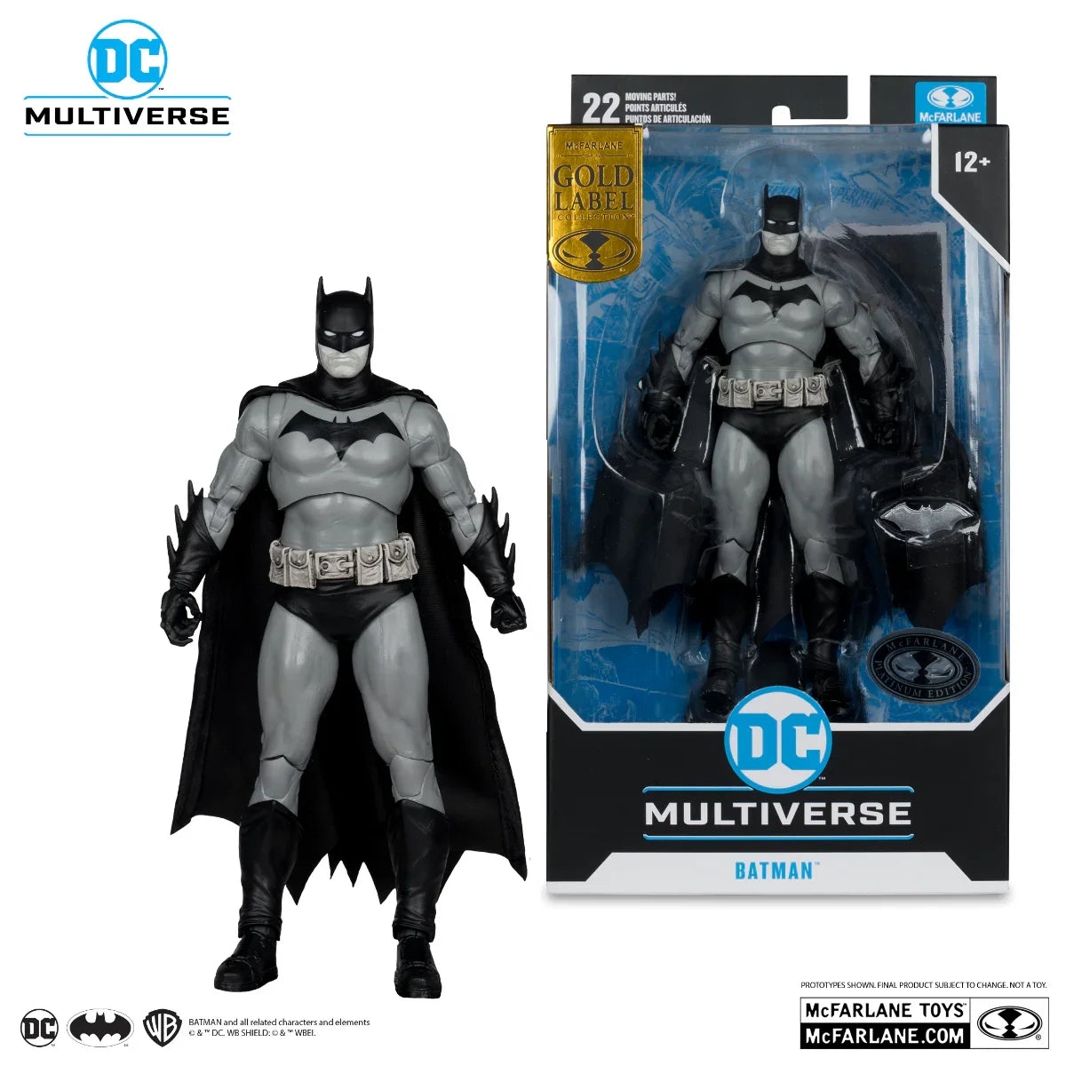 DC Multiverse - Batman "Batman: Year One" Gold Label (Chase Version) 7" Figure