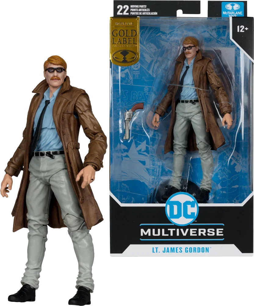 DC Multiverse - Lt. Gordon "Batman: Year One" Gold Label 7" Figure