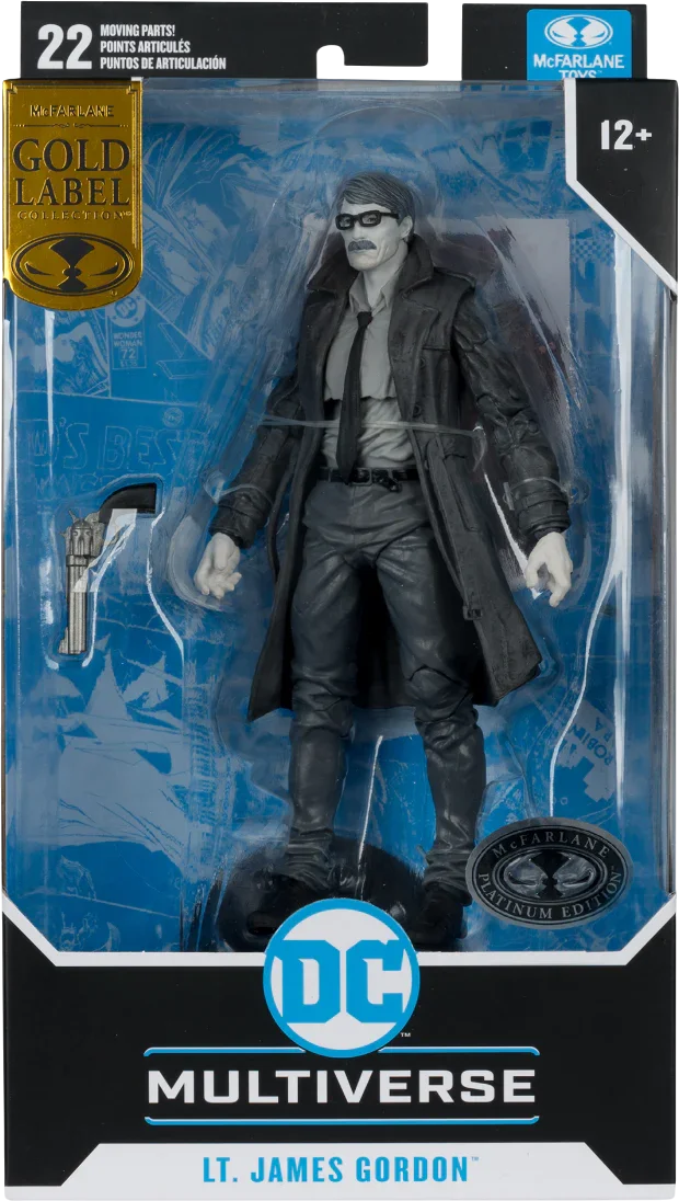 DC Multiverse - Lt. Gordon "Batman: Year One" Gold Label (Chase Version) 7" Figure