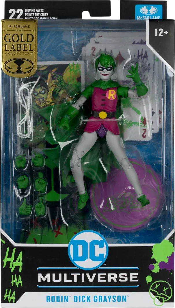 DC - Robin Jokerized Gold Label 7" Figure