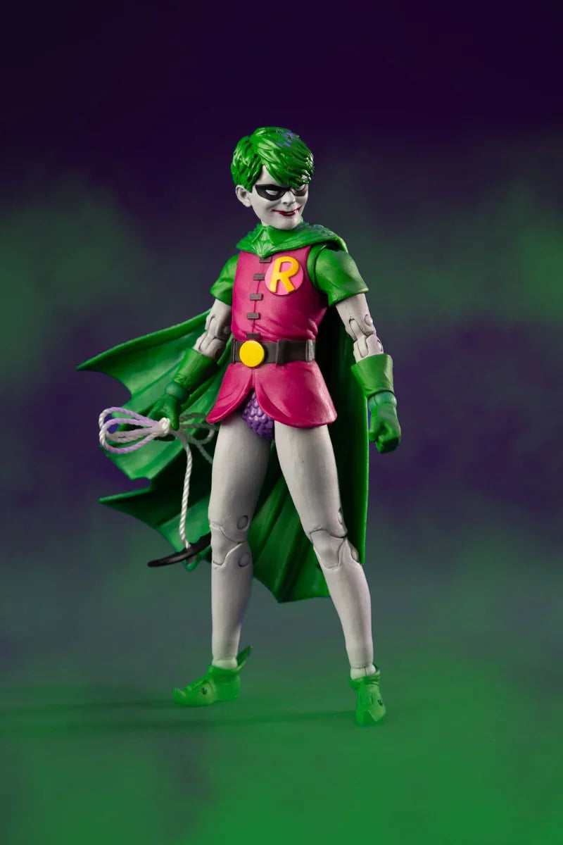 Figura de Robin Jokerized Gold Label de 7" de DC