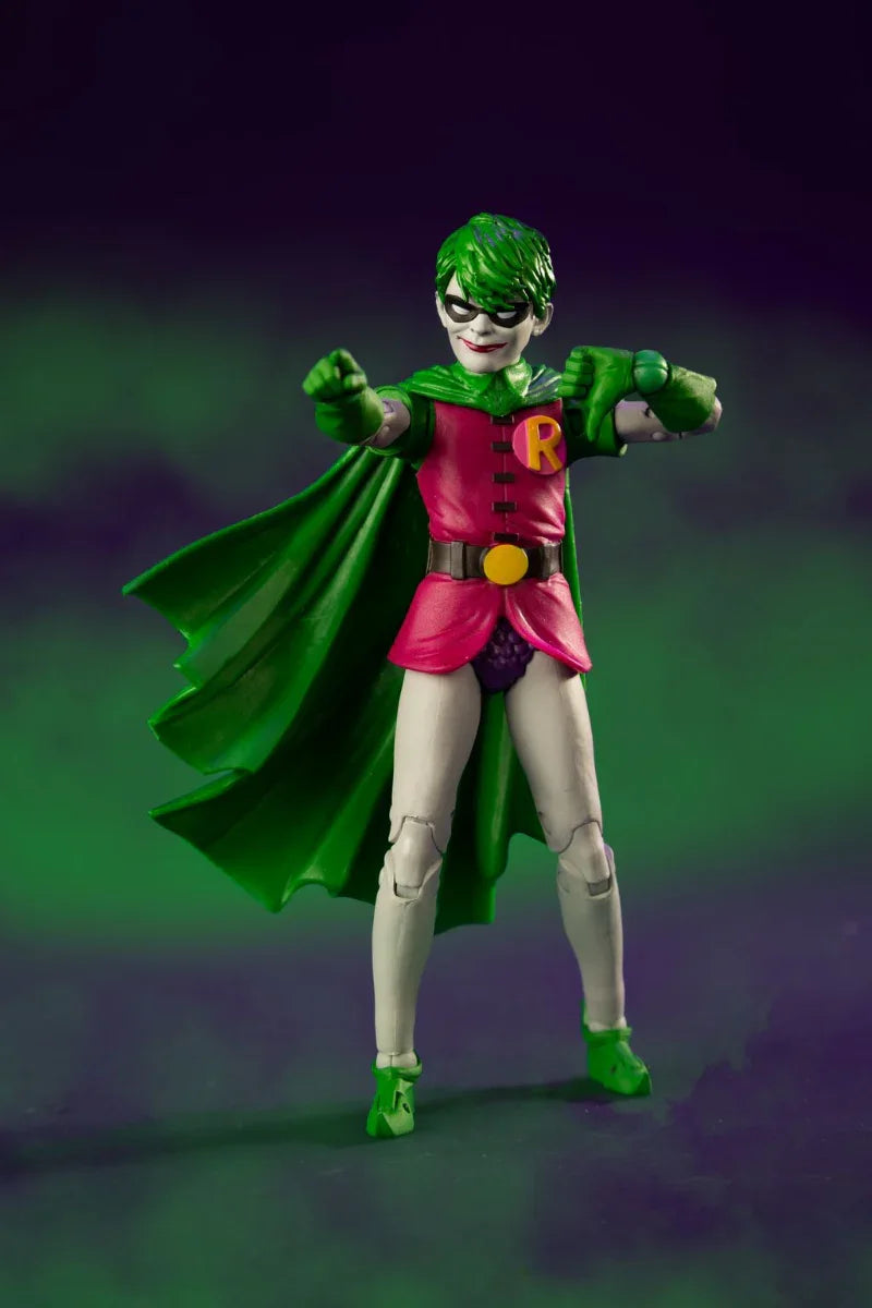 Figura de Robin Jokerized Gold Label de 7" de DC