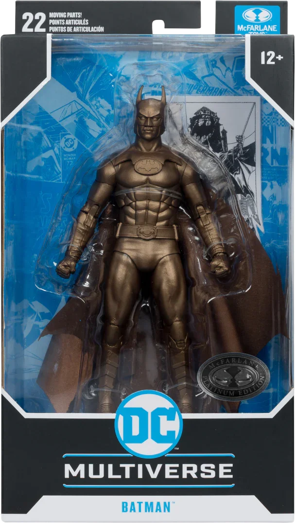 MCF17641 Batman (1989) - DC Multiverse Batman Bronze (Chase Version) 7" Figure - McFarlane Toys - Titan Pop Culture