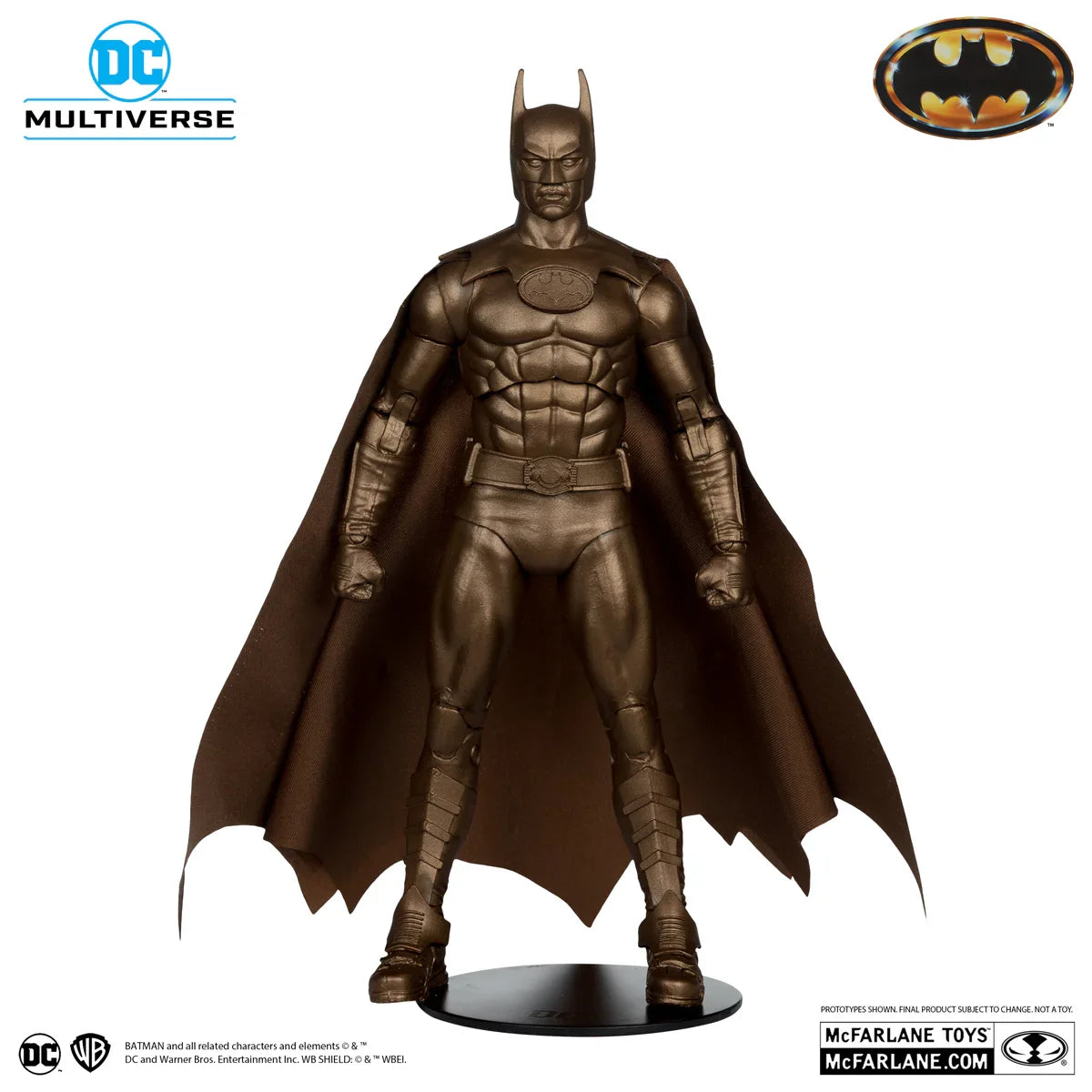 MCF17641 Batman (1989) - DC Multiverse Batman Bronze (Chase Version) 7" Figure - McFarlane Toys - Titan Pop Culture