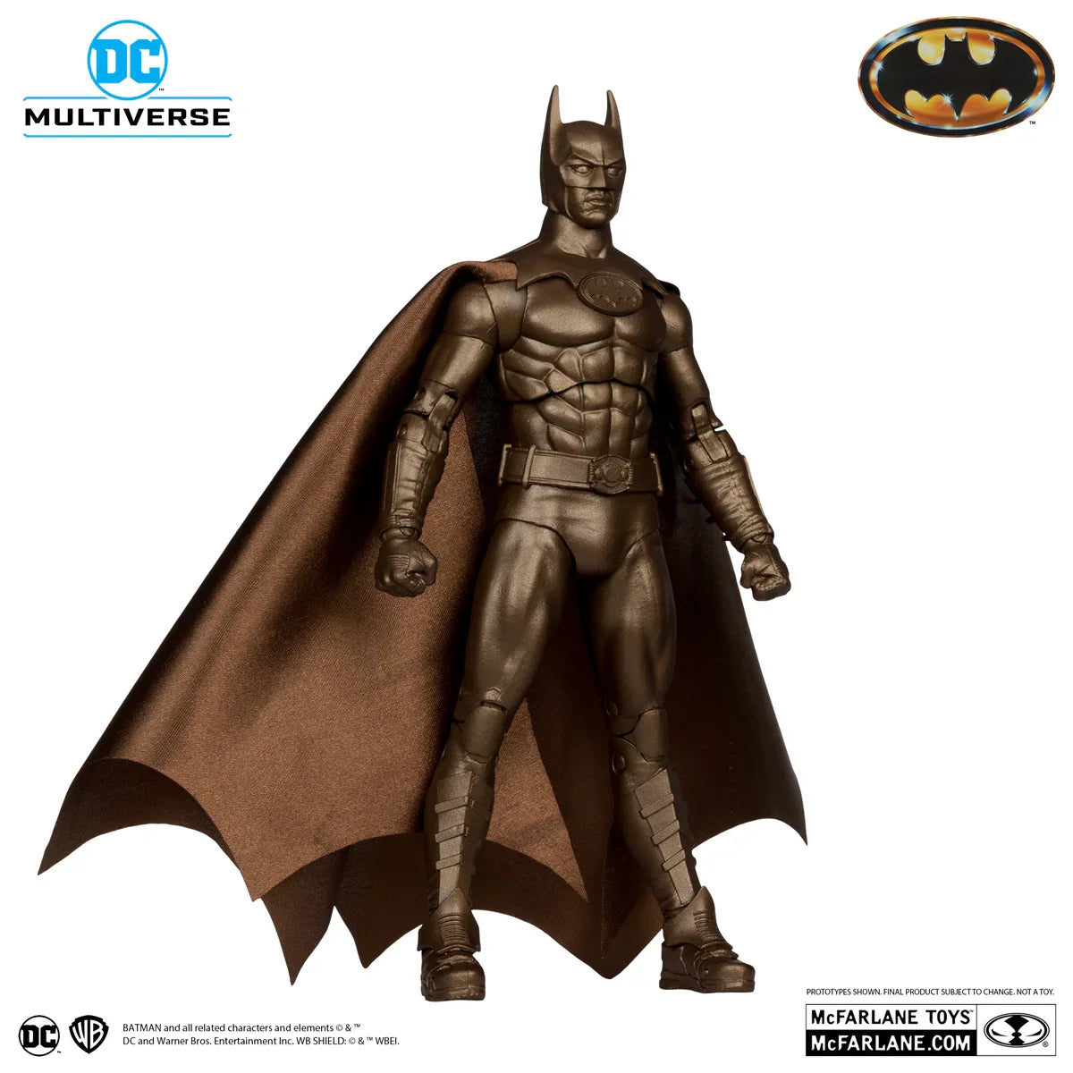 MCF17641 Batman (1989) - DC Multiverse Batman Bronze (Chase Version) 7" Figure - McFarlane Toys - Titan Pop Culture