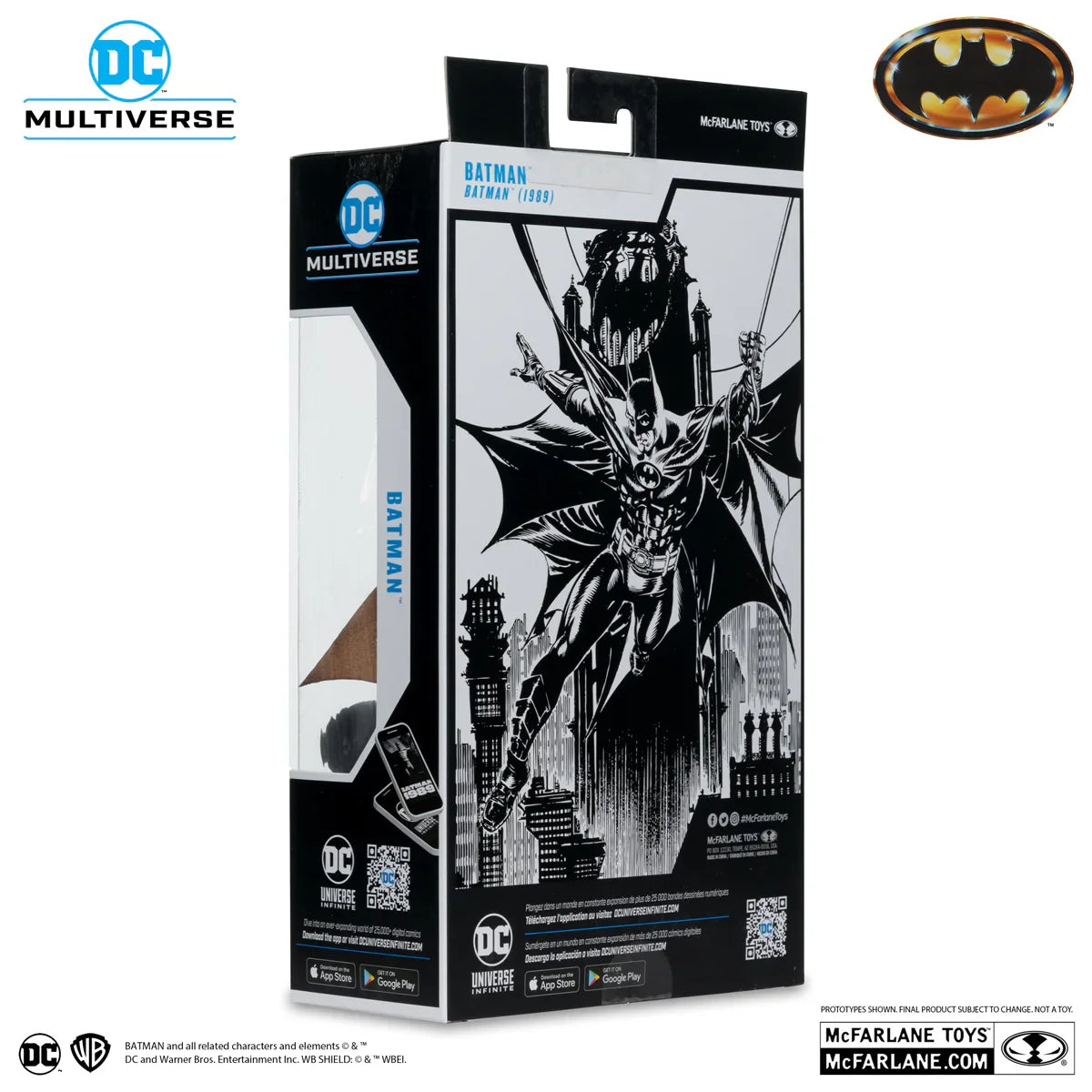 MCF17641 Batman (1989) - DC Multiverse Batman Bronze (Chase Version) 7" Figure - McFarlane Toys - Titan Pop Culture