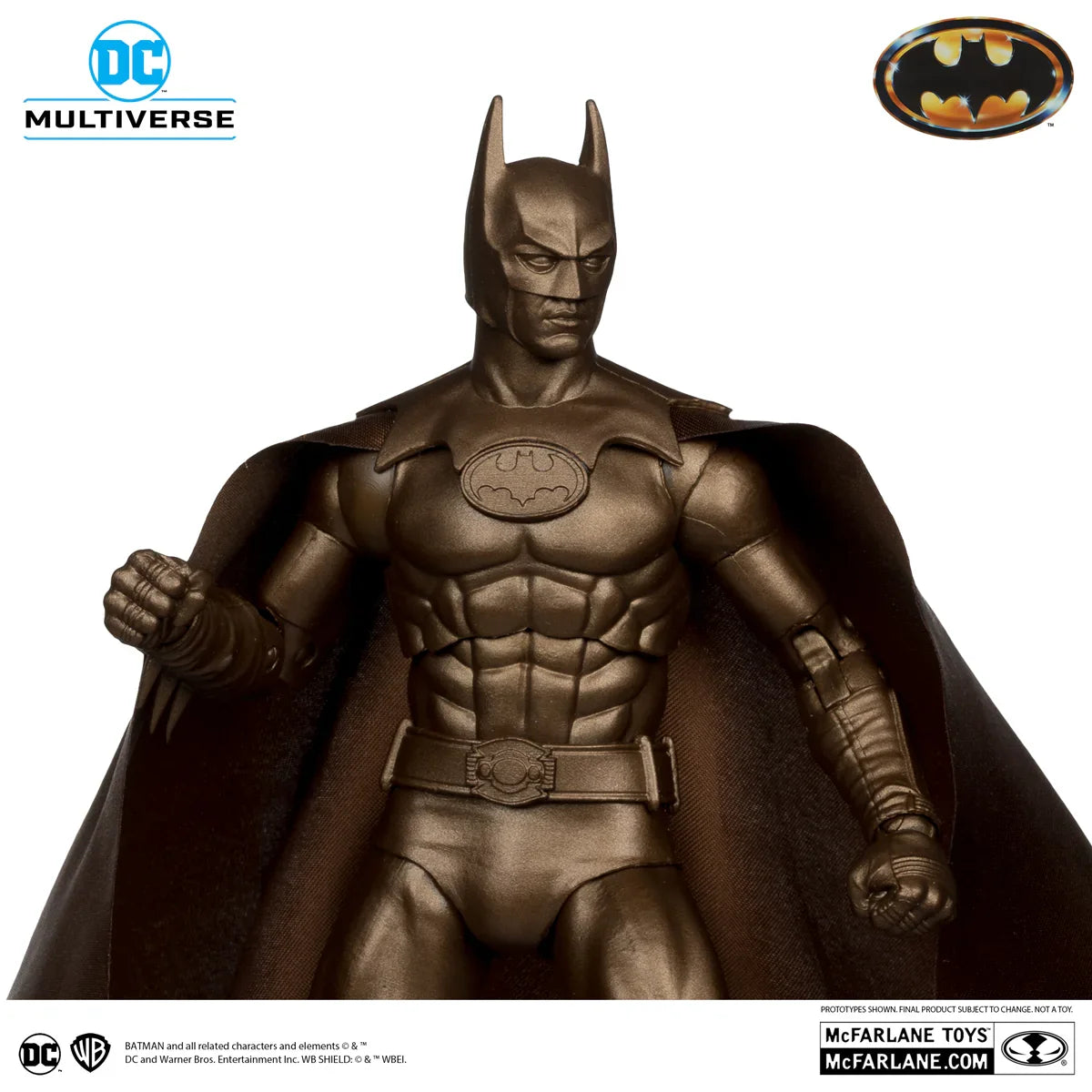 MCF17641 Batman (1989) - DC Multiverse Batman Bronze (Chase Version) 7" Figure - McFarlane Toys - Titan Pop Culture