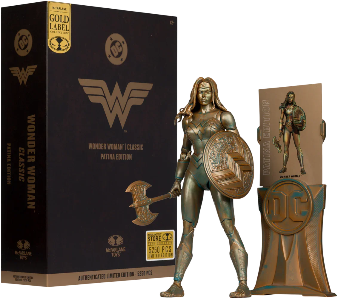 DC Multiverse - Wonder Woman (Classic) (Patina)(Gold Label) 7" Figure