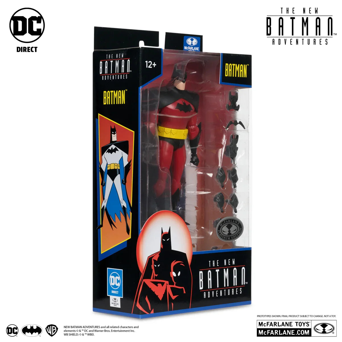 MCF17772-CHASE Batman: The New Batman Adventures - Batman (Chase Version) 6" Figure - McFarlane Toys - Titan Pop Culture