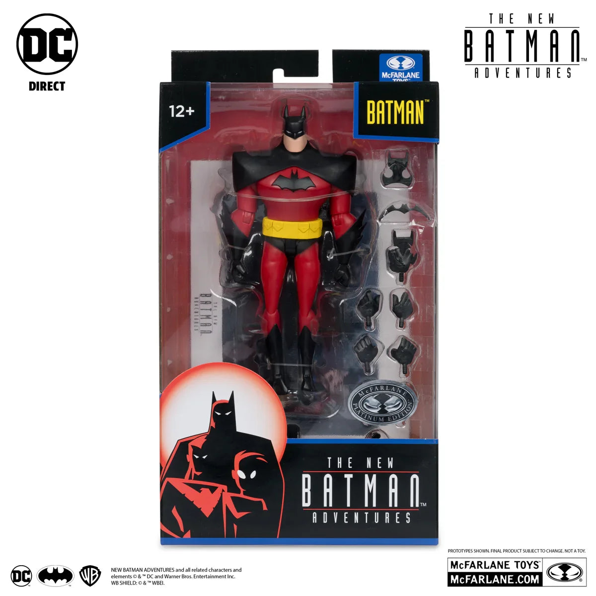 MCF17772-CHASE Batman: The New Batman Adventures - Batman (Chase Version) 6" Figure - McFarlane Toys - Titan Pop Culture