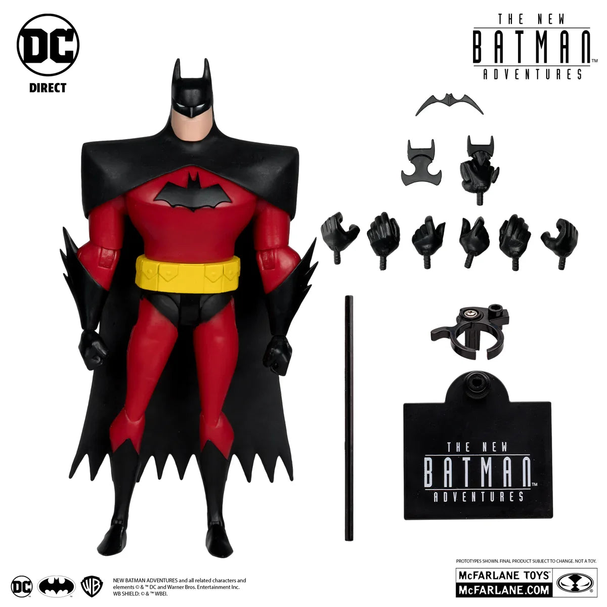 MCF17772-CHASE Batman: The New Batman Adventures - Batman (Chase Version) 6" Figure - McFarlane Toys - Titan Pop Culture