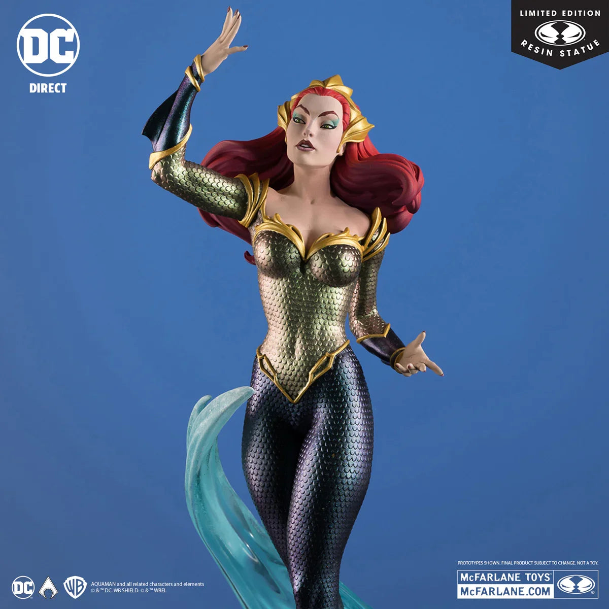 Aquaman - Mera Cover Girls Resin Statue