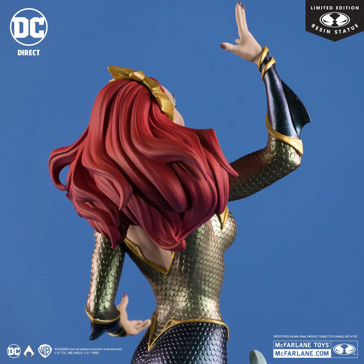 Estatua de resina de Aquaman - Mera Cover Girls