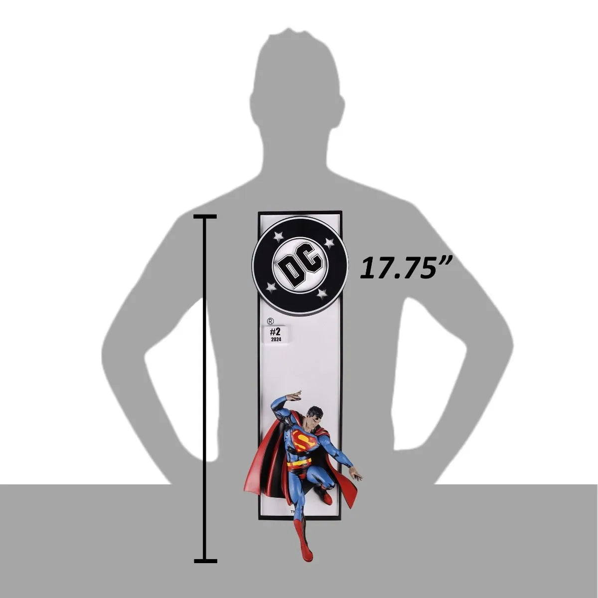 MCF30282 DC Comics - Superman Comic Corner Box 1:10 Scale Resin Wall Art Statue - McFarlane Toys - Titan Pop Culture