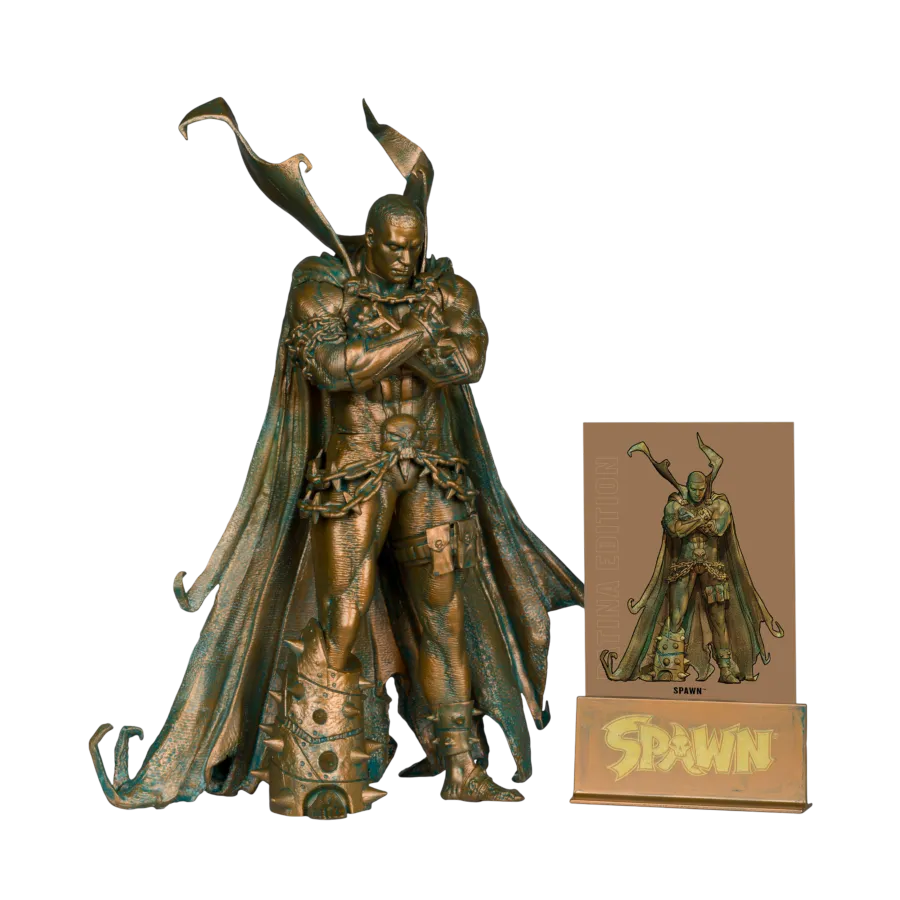 MCF90233 Spawn - Spawn #311 Patina Gold Label 7" Figure - McFarlane Toys - Titan Pop Culture