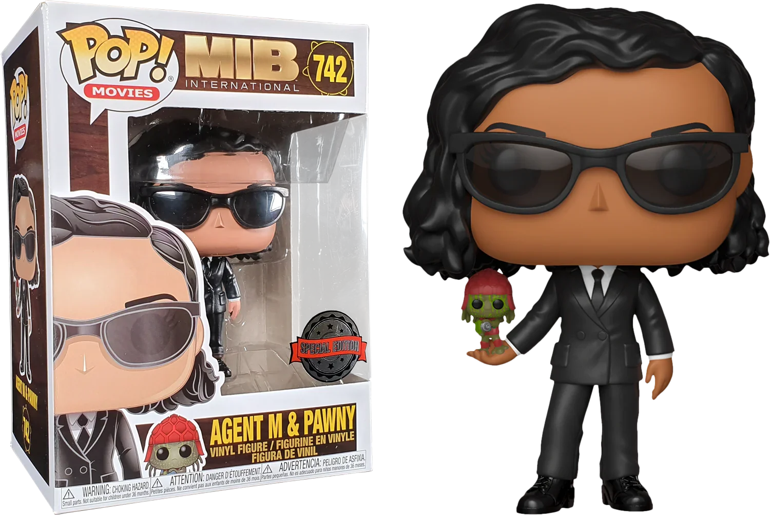 Men In Black 4: International - Agent M with Pawny US Exclusive Pop! Vinyl