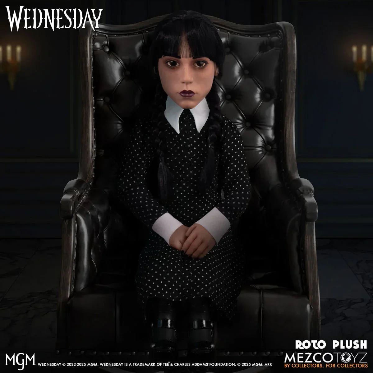 Wednesday (TV) - Wednesday Addams 18" MDS Roto Plush