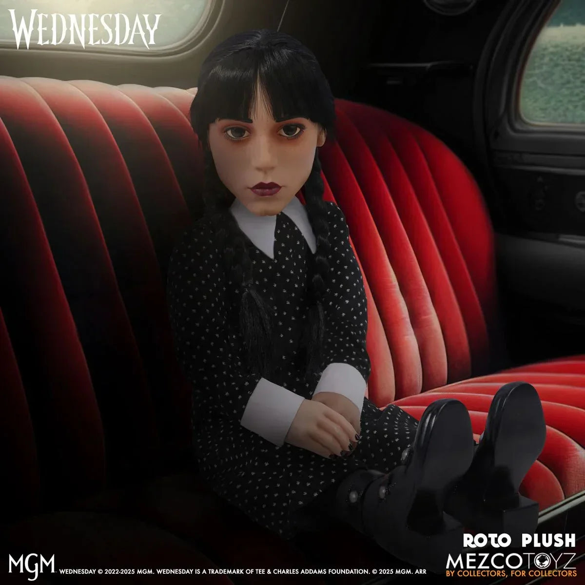 Wednesday (TV) - Wednesday Addams 18" MDS Roto Plush